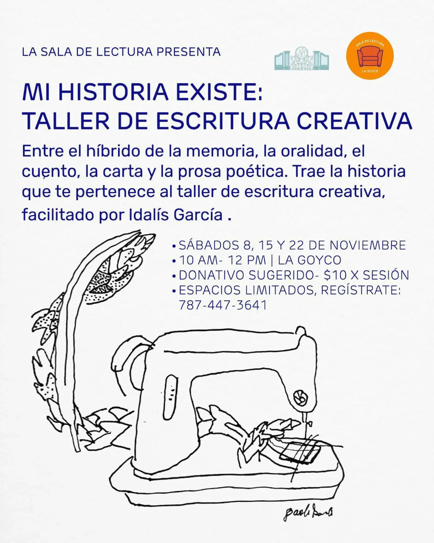 Taller de Escritura Creativa: Mi historia existe